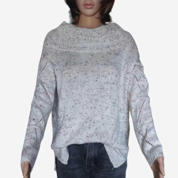 Jessica Simpson Cowl Neck Knit Sweater - Picture 1 of 14